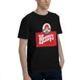 thumbnail image 2 of Wendy'S Logo Men'S Basic Short Sleeve T-Shirt Fashion Black Large, 2 of 8