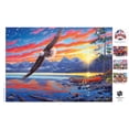 thumbnail image 2 of Buffalo Games 500-Piece Darrell Bush Star-Spangled Sunset Interlocking Jigsaw Puzzle, 2 of 5
