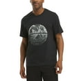 thumbnail image 2 of Reebok Mens Regular fit Short Sleeve Graphic T-Shirt Shirt Large Black Solid, 2 of 2