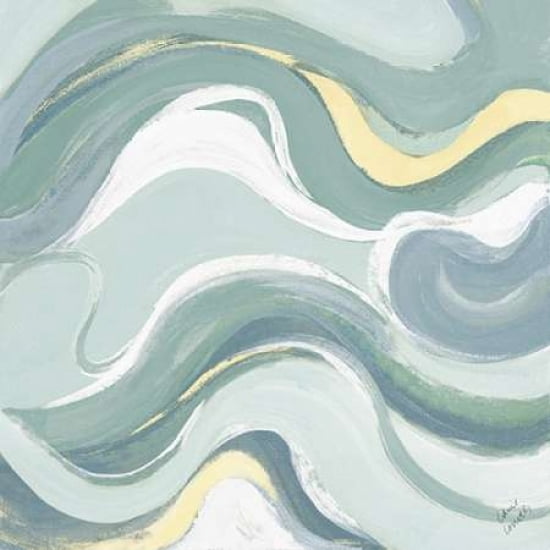 Coastal Curvilinear I Canvas Art - Lanie Loreth(24X24)