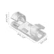 thumbnail image 4 of Clips De Cable De , Soporte De Caída De Cable De Gestión De Cables Abs, Organizador Autoadhesivo Resistente Al Desgaste, Clip De Cable Transparente20 Piezas Yuarrent EL013852-01, 4 of 5