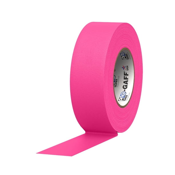 Cinta Gaffer Tape Mate PROTAPES Rosa Fluorecente 2 Pulgadas X 45 m