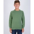 thumbnail image 2 of 3 Pack: Youth Fleece Crew-Neck Long Sleeve Soft Pullover Sweatshirt - Boys & Girls, 2 of 5