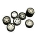 thumbnail image 4 of y neumáticos de aleación para coches RC, accesorios para modelos RC con llantas para vehículos miniatura a escala 1/64, accesorios DIY, 4 of 9