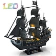 thumbnail image 2 of Rompecabezas 3D para Adultos Barco Pirata Led Queen Anne's Revenge Grandes 27" Modelo Craf CubicFun CubicFun, 2 of 2