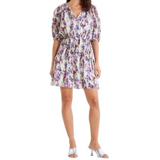 knee length dresses for ladies Women's Josette Fit and Flare Off-Shoulder Taffeta Mini Dress  XS/XS/S/M/L/XL/Customize Almond MEAN BLVD