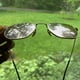 thumbnail image 2 of RB-Hip Hop-sunglasses Rare! Hexagonal Polarized Bronze Copper Frame Pink Reflective Sunglasses, 2 of 5