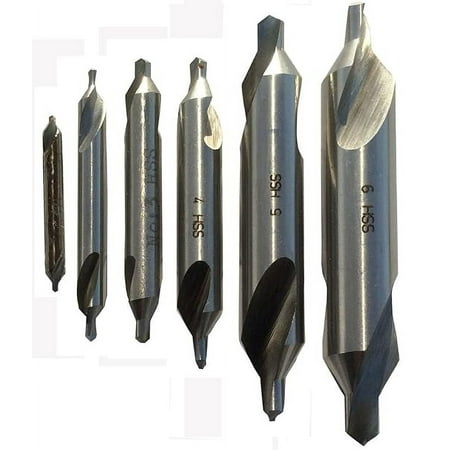 

Drill America - DEWCCDS1-6 6 Piece High Speed Steel Combined Drill Bit and Countersink Set (#1 - #6) DEWCCD Series