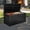 Black, variant on Uforic 180 Gallon Extra Large Outdoor Deck Box, Waterproof Resin Storage with Removable Divider for Patio Garden Pool Tools & Furniture, Black