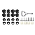 thumbnail image 1 of Auto Number Plate Frame Holder Mounting Screws License Holder Screws With Cap Plate Mounting Hardware, 1 of 5