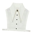 thumbnail image 1 of Cuello falso desmontable para mujer y niña, ideal como chaqueta de uso diario., 1 of 8