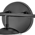 thumbnail image 4 of 85003BK Lark Julep - 3 Light Bath Vanity In Modern Style-10 Inches Tall and 24 Inches Wide-Black Finish, 4 of 9