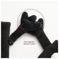 thumbnail image 5 of Calcetas de Medio Tubo MagSoxBlack 1Par Negro 5-9.5US Animados Calcetines Tubo Medio Magnéticos Poliéster., 5 of 5