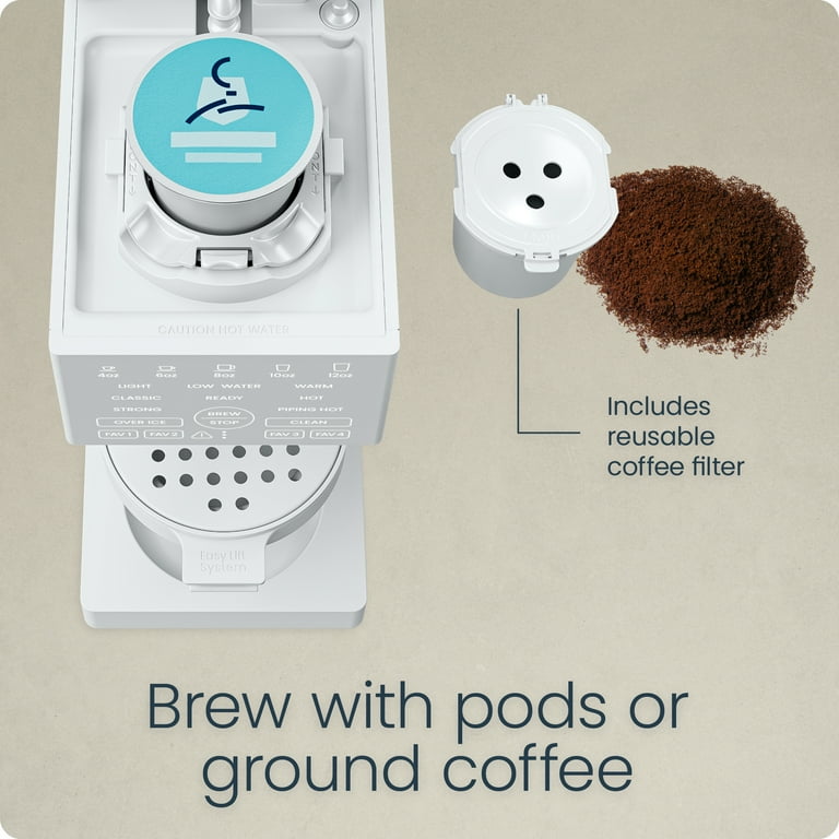 Chefman, Coffee Maker, 48 oz., Single Serve with Iced Coffee