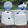 thumbnail image 3 of JMYHOAM Clean Gadgets Outdoor Camping Water Bucket Portable Large Capacity Water Storage Bucket Handheld with Faucet Water Bucket Cleaning Supplies, 3 of 3