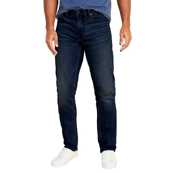 Men's Flex Stretch Slim Straight Jeans with 5 Pocket (Sizes, 30-42)