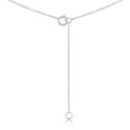thumbnail image 3 of Sterling Silver 16" + 2" Hanging Freshwater Baroque Pearl Necklace, 3 of 4