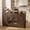 Dark Brown, variant on Keenstone Buffet Cabinet with Storage, 55.1" W Expandable Sideboard Cabinet with Drawers and Glass Doors, Coffee Bar Cabinet with Adjustable Shelves, Dark Brown