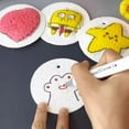 thumbnail image 6 of Magic Puffy Paint Kit for Kids, Magic Foam Texture Painting Paper, 3D Drawing Canvas Sponge, DIY Bubble Drawing Pens Art Supplies (Square), 6 of 10