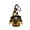 C, variant on CSCHome Lighted Faceless Doll Indoor Outdoor Shopping Mall Window Hanging Gnome Doll(Yellow)