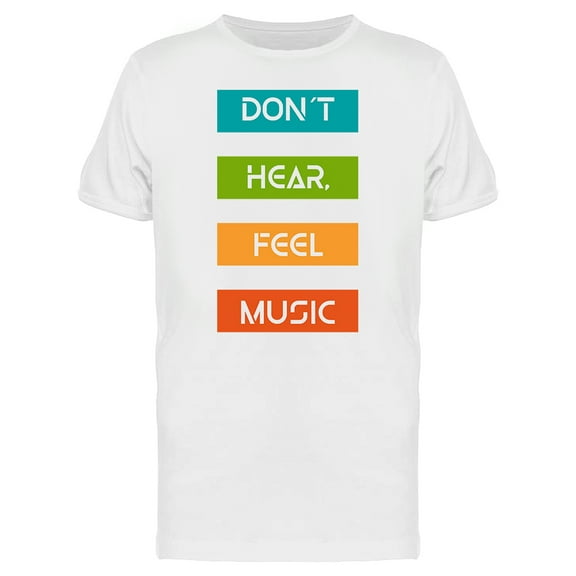 Feel the music Men's T-shirt