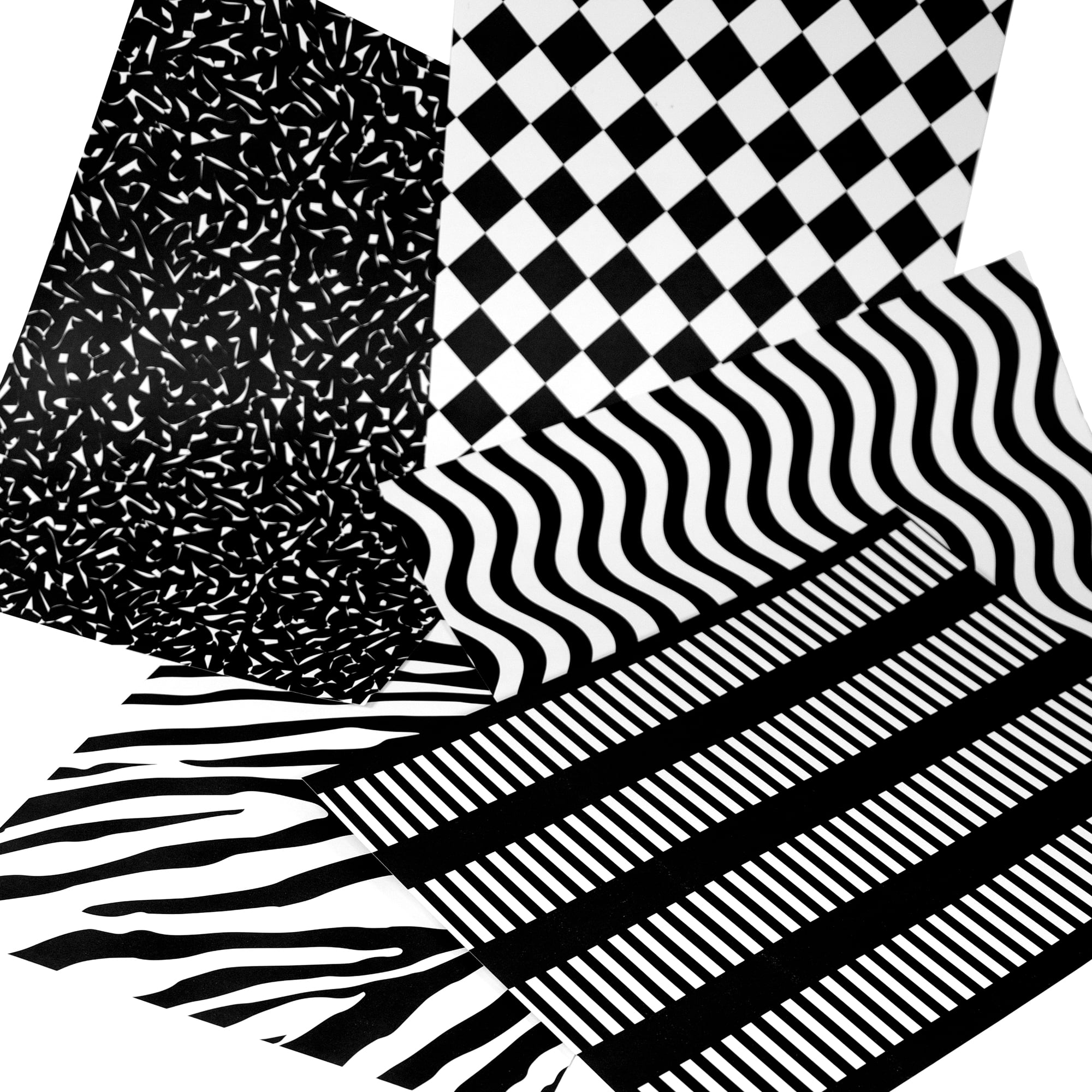 Craft Paper Black White Digital Paper Graphic by mascute.arte