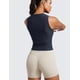 thumbnail image 2 of Musculosa CRZ YOGA Cloudweight con frunces lateral sin mangas azul marino L, 2 of 5