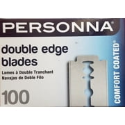 Personna Double Edge Razor Blades in White Wrapper 100 count