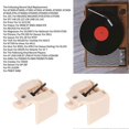 thumbnail image 2 of Record Player Needle Replace for ATN3600L Turntable Stylus Record Player Needle for AT-LP60XBT-USB Vinyl Record Player, 2 of 5