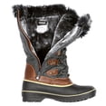 thumbnail image 2 of Dream Pairs Botas de nieve de media pantorrilla con forro de piel sintética cálida DP para mujer Winter Comfort DP-AVALANCHE Dream Pairs DP-AVALANCHE, 2 of 4