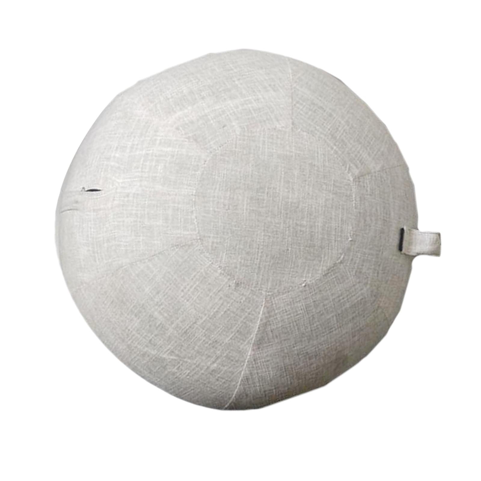 55cm Exercise Ball Cover Ball Chair Covers Beige