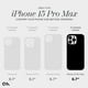 thumbnail image 2 of Funda de teléfono Case-Mate Sheer Crystal Champagne para iPhone 15 Pro Max, 2 of 8