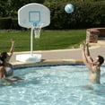 thumbnail image 2 of Dunn Rite Junior Hoop Portable Pool Basketball Hoop Stainless Steel Rim (B880), 2 of 7