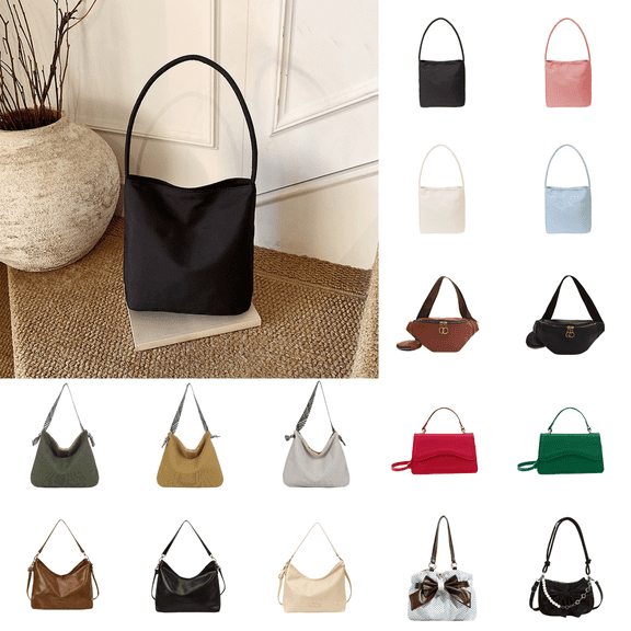 CuiLiyq Mini Tote, Lightweight Canvas Handbag with Top Handle Strap, Casual Shopping Purse for Daily Commute, Weekend Travel and Everyday Wear