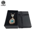 thumbnail image 5 of Assorted Colors 12pcs/Lot Jewelry Sets Display Box For Necklace Earrings Ring 5*8*2.5cm Packaging Shadow Box Jewelry Organizer Green, 5 of 6
