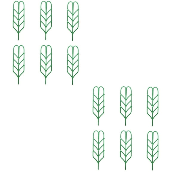 2 Pack Planter with Trellis Attached Raised Garden Bed Green