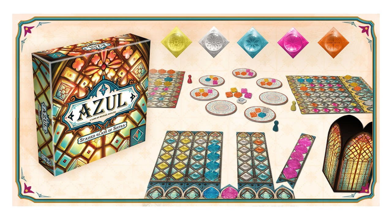 Azul: Stained Glass of Sintra [Board Game, 2-4 Players] - Walmart.com