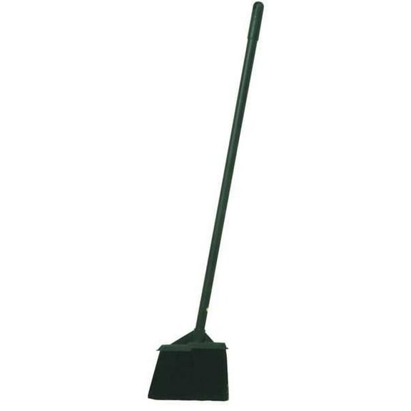 Tough Guy 5 7/8 in Sweep Face Lobby Broom, Synthetic, Black 1VAC2