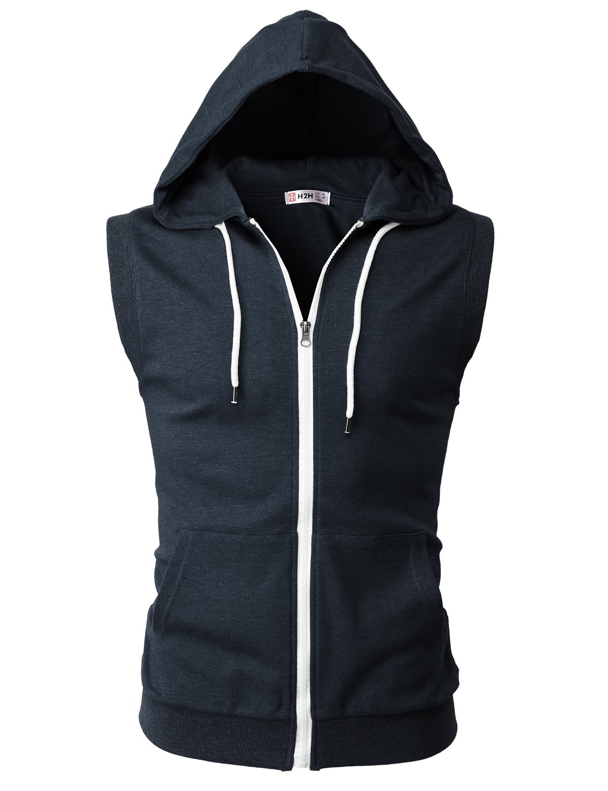 H2h Men's Casual Slim Fit Hoodie