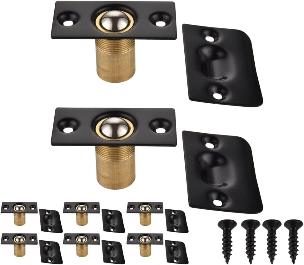 Closet Door Ball Catch Hardware, Stainless Steel Catch Adjustable with