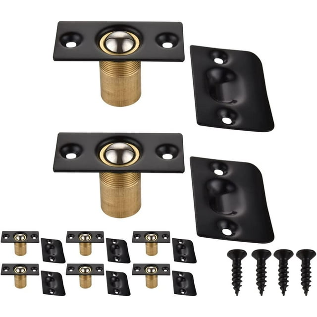 Closet Door Ball Catch Hardware, Stainless Steel Catch Adjustable with