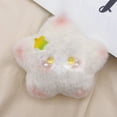 thumbnail image 4 of FEOLGEHLY Cute Star Keychain,Plush Squeaky Blush Stars for Car Key Decor,Bag Charms Car Key Ring Accessories Gifts Pendant Women Girls Keychain Pendant, Green, 4 of 6