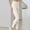 White, variant on Yoga Pants for Womens,Women's Super High Waist Yoga Pants Slant Pockets Fitness Running Training Stretch Quick Dry Tight Sports Pants Black L