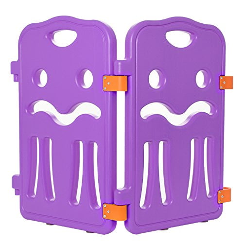 Lil' Jumbl Baby Playpen Extra Part Small (13.5' x 23.5') - Set of 2 - Purple