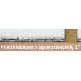 thumbnail image 3 of HR Plush Grey Solid Color Shag Rug - Thick Pile, High-End, Soft & Cozy Floor Carpet for Bedroom & Living Room, 3 of 6