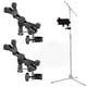 thumbnail image 1 of Pack de 2 soportes para tabletas - Hola! Soporte para micrófono musical, soporte para tabletas o teléfonos inteligentes, se adapta a dispositivos de 6 a 15 pulgadas, 1 of 6