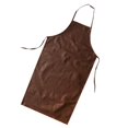 thumbnail image 4 of Delantal de Cocina Impermeable Delantales de Trabajo Antisuciedad a Prueba de Aceite, de Franela Suave, Y Agradable para La P - color ligero Marrón claro Yotijar Delantal largo impermeable PU, 4 of 8