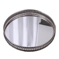 thumbnail image 3 of Mosiee European Glass Metal Storage Tray Gold Decor Luxury Home Decor Jewelry Display Living Room Mirror Glass Tea Tray Table Storage, 3 of 7