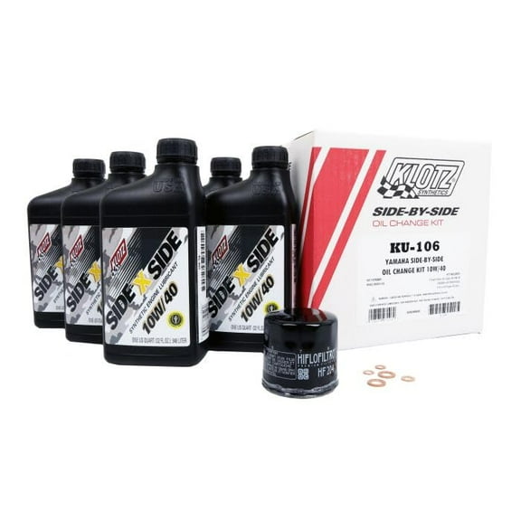 Klotz KU Oil Change Kits (10W/40 KU 106)