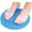 Blue, variant on Wuqi Shower Foot Scrubber Mat with Non , Shower Mat with Strong Suction Cups and Scrub Bristles, Soft Bath Scrubber for Foot & Back to Improve Circulation & Soothes Tired Without Bending